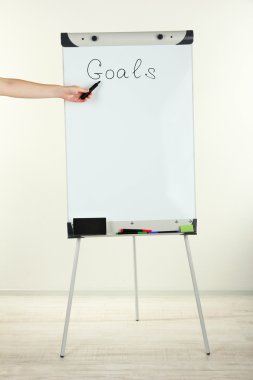 Flipchart in klas