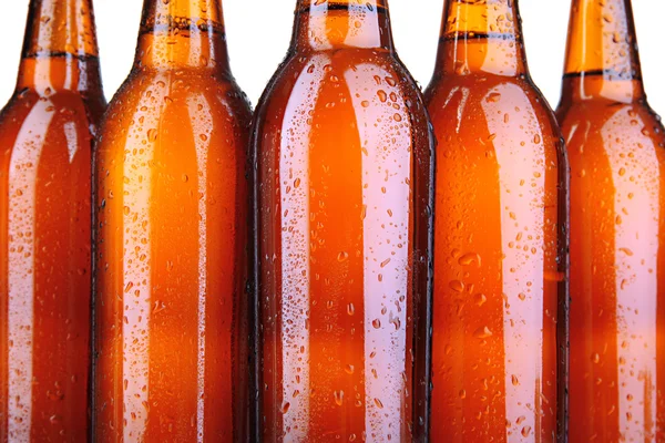 ビール瓶をクローズ アップ — ストック写真