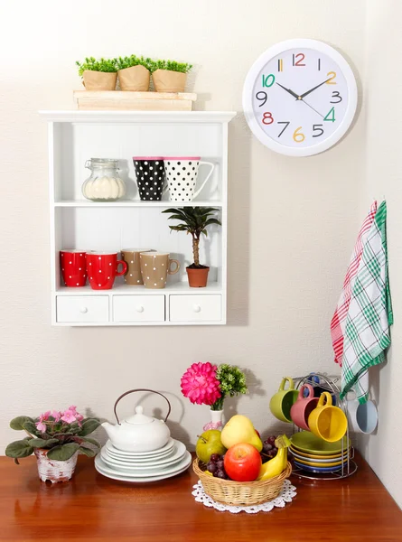 Beautiful kitchen interior — Stock Photo, Image