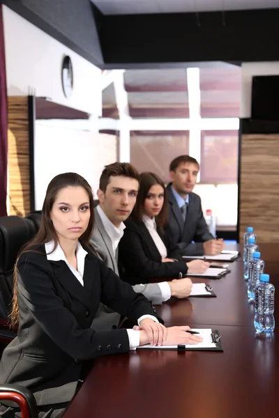 Business working in conference room — Stockfoto