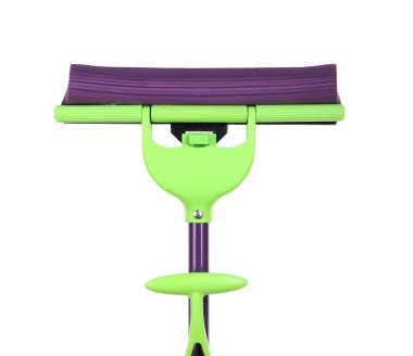 zemin üzerinde beyaz izole için kullanışlı paspas