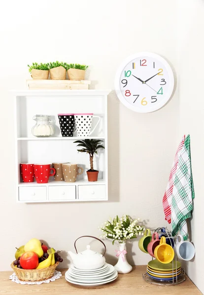 Hermoso interior de cocina — Foto de Stock