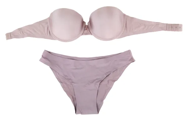 Colore reggiseno femminile, isolato su bianco — Foto Stock