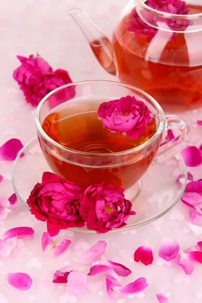 Rose tea close up — Stock Photo, Image