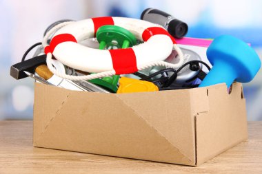 kişisel mülkiyet karton Tablo oda içinde