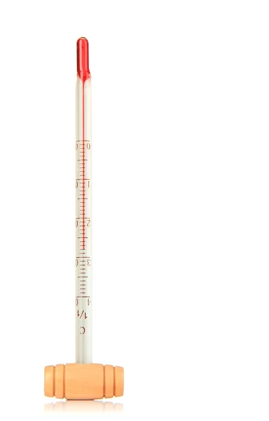 Wine thermometer, isolated on white — Stock Photo, Image