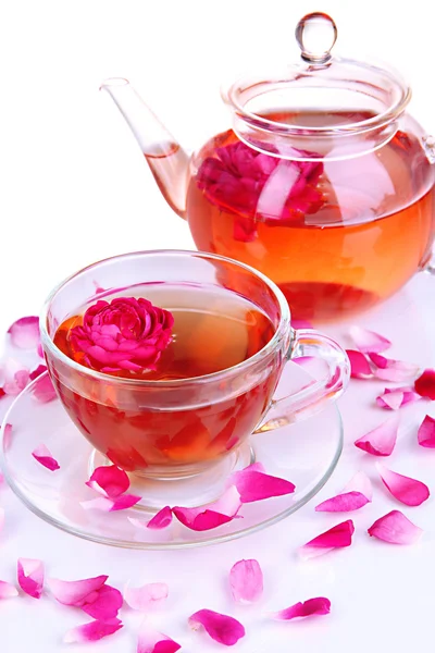 Rose tea close up — Stock Photo, Image