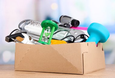 kişisel mülkiyet karton Tablo oda içinde