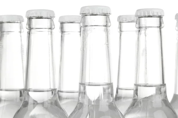 Butelki z wodą zamknąć — Zdjęcie stockowe