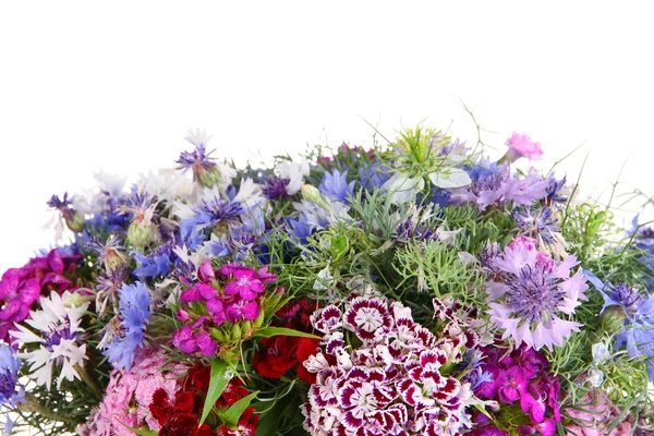 Bellissimo bouquet primo piano isolato su bianco — Foto Stock