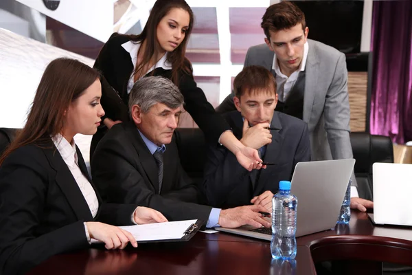 Business working in conference room Royalty Free Stock Photos