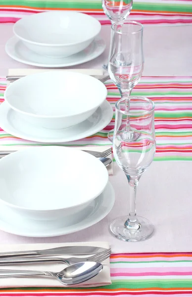 Elegante Festtagstafel — Stockfoto