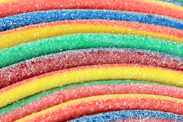 Sladké želé bonbony detail — Stock fotografie