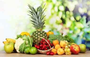 taze meyve ve sebze doğal zemin çeşitleri