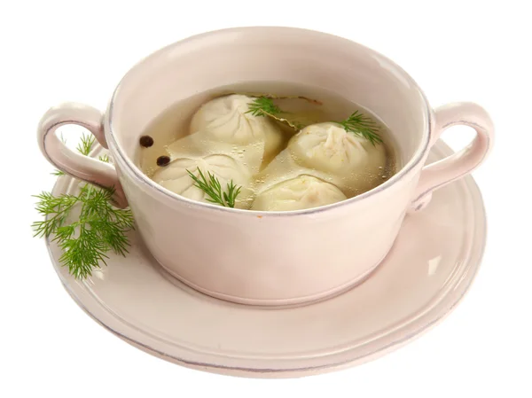 Smakelijke khinkali in — Stockfoto