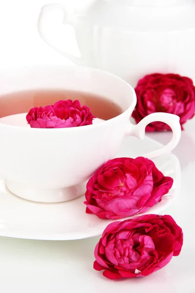 Tè rosa da vicino — Foto Stock