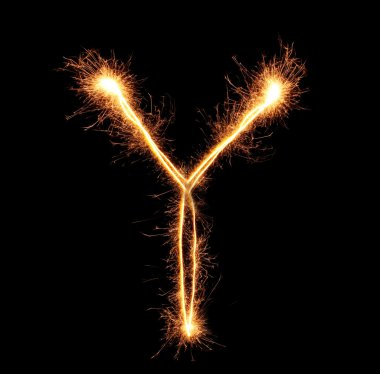 siyah zemin üzerine 