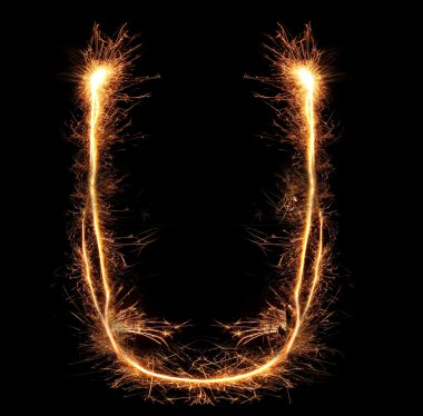 siyah zemin üzerine 