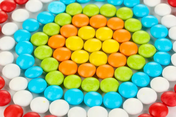 Bunte Bonbons aus nächster Nähe — Stockfoto