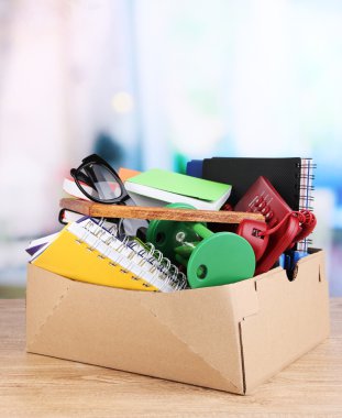 kişisel mülkiyet karton Tablo oda içinde