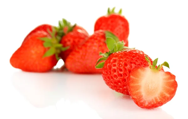 Fresh strawberry isolated on white — Stock Photo, Image