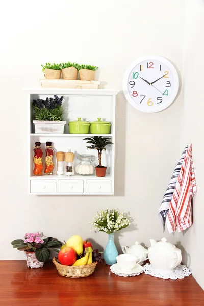 Beautiful kitchen interior — Stock Photo, Image