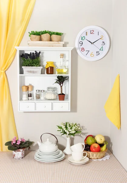 Beautiful kitchen interior — Stock Photo, Image