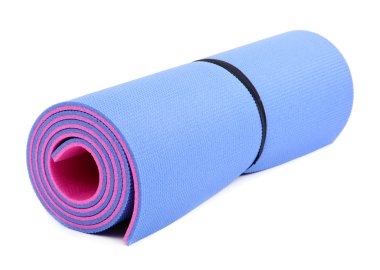Mat beyaz izole fitness için