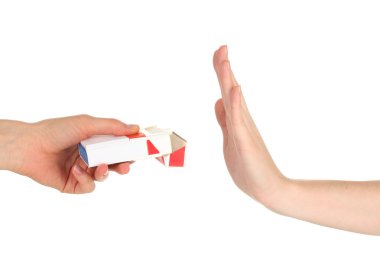 kavram: Beyaz izole, sigarayı bırakmak