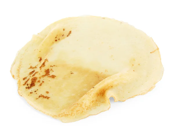 Pancake isolated on white — Stock Photo, Image