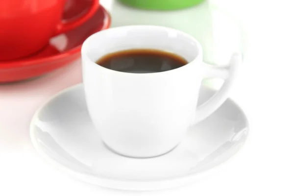 흰색 절연 커피 컵 — 스톡 사진