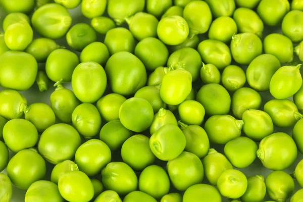 Primeros planos de guisantes verdes dulces — Foto de Stock