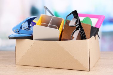 kişisel mülkiyet karton Tablo oda içinde