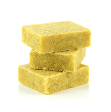 Bouillon küp, üzerinde beyaz izole