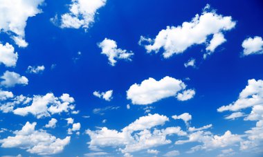 bulutlu mavi gökyüzü arkaplanı