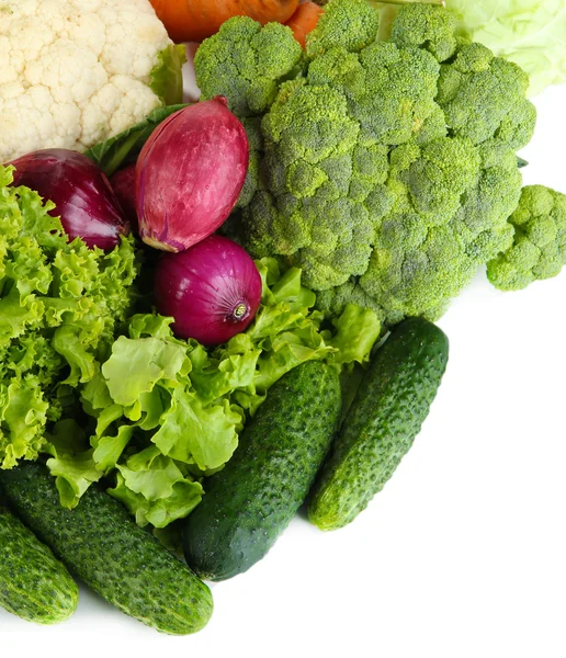 Verduras frescas de cerca — Foto de Stock