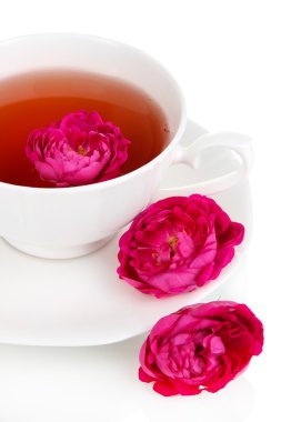 Gül çayı yakın çekim