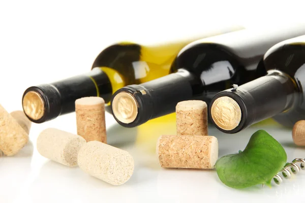 Wine and corks close up — Stock Photo, Image