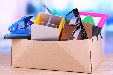 kişisel mülkiyet karton Tablo oda içinde