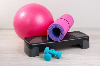 fitness salonunda için farklı araçlar