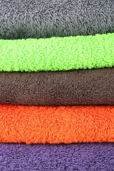 Fond de serviettes colorées — Photo