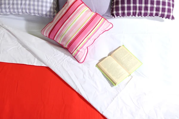 Bed close-up — Stock Photo, Image