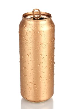 alüminyum su damla üzerinde beyaz izole olabilir.