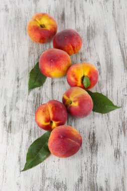 Şeftali ahşap tablo