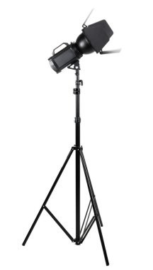 Stüdyo aydınlatma beyaz izole