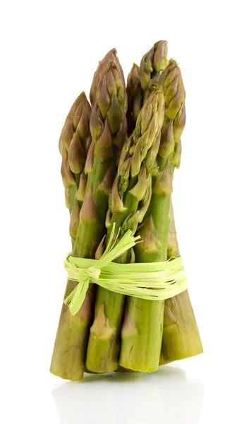 Useful asparagus isolated on white — Stock Photo, Image