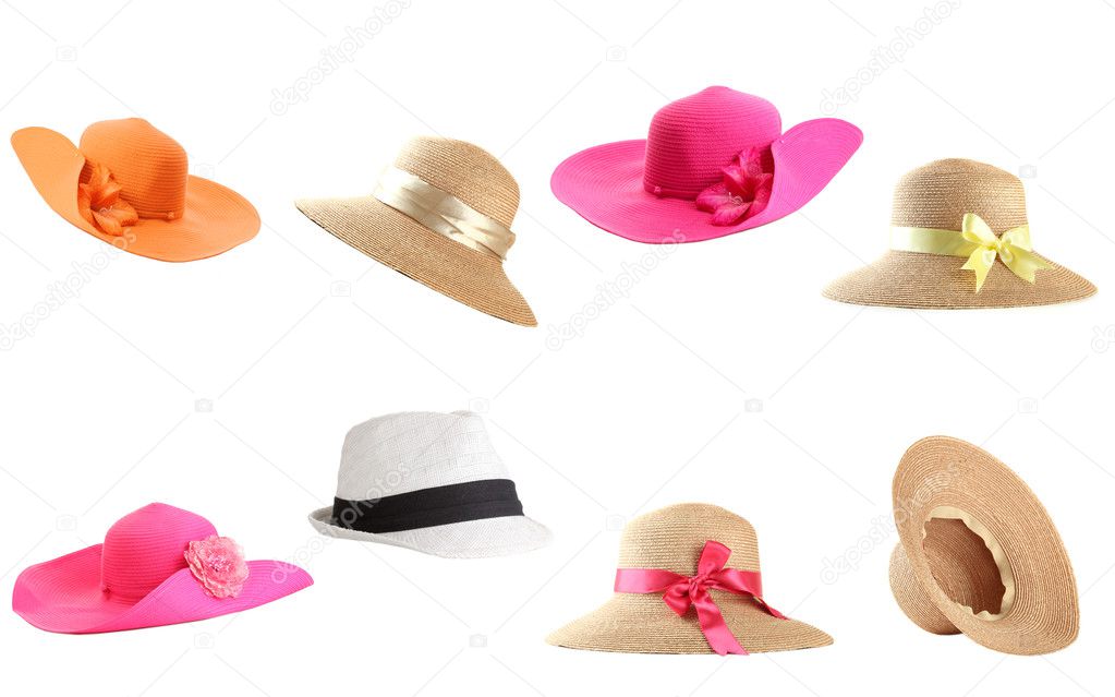 Collage of hats