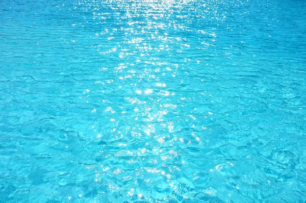 Swimming pool water — Stock Photo, Image