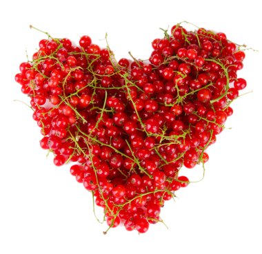 Frenk üzümü beyazda izole edilmiş.