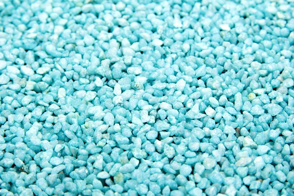 Zblízka modré krystaly mořské soli — Stock fotografie